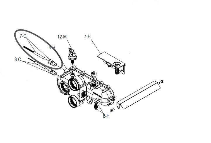 Raypak - 019042F Temperature Inlet Sensor