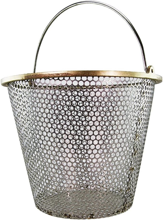 Pentair | 072795 | C-Series Stainless Steel Pump Basket | 11-Inch Strainer Basket
