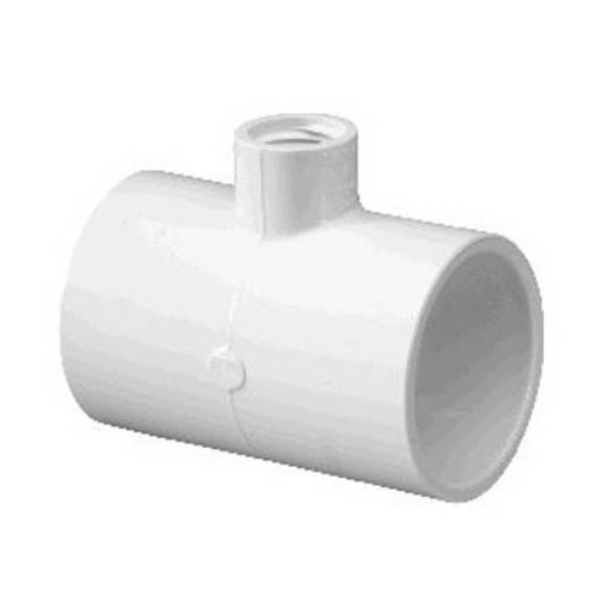 Lasco Fittings INC 2.5In X 2.5In X .75In Skt X Skt X FPT Reducing Tee Schedule 40 - 402-288