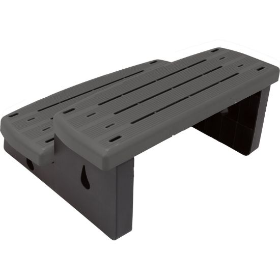 Waterway 33In Spa Step Assembly Charcoal - 535-2209-CHC