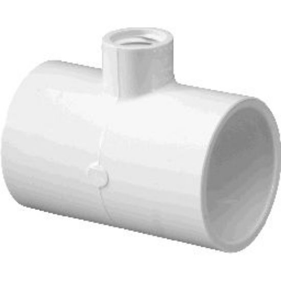 Lasco Fittings INC 2.5In X 2.5In X 1.25In Skt X Skt X FPT Reducing Tee Schedule 40 - 402-290