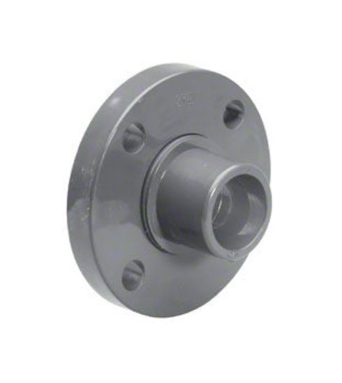 Spears 6IN Spigot Van Stone Flange Schedule 80 Gray - 856-060