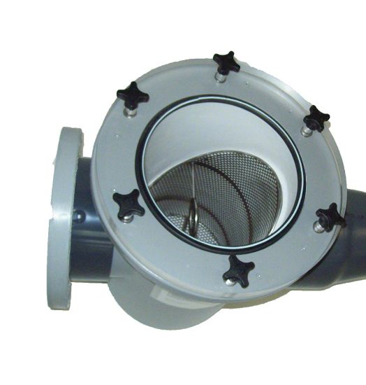 Paragon Aquatics 6In X 6In Plastic Strainer Flanged - PS6X6