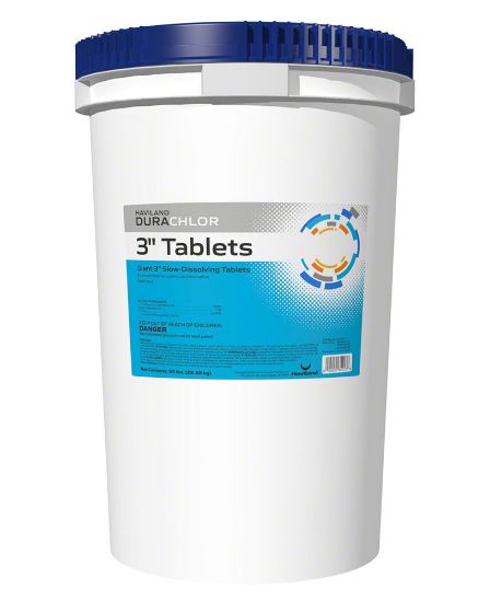Haviland Consumer Products 50 Lb 3-Inch 90% Trichlor Tabs (hm - Ox) Haviland Durachlor - C002351-PL50