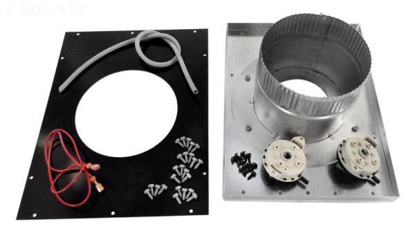 Indoor Vent Adapter Kit, H150FD, Vertical