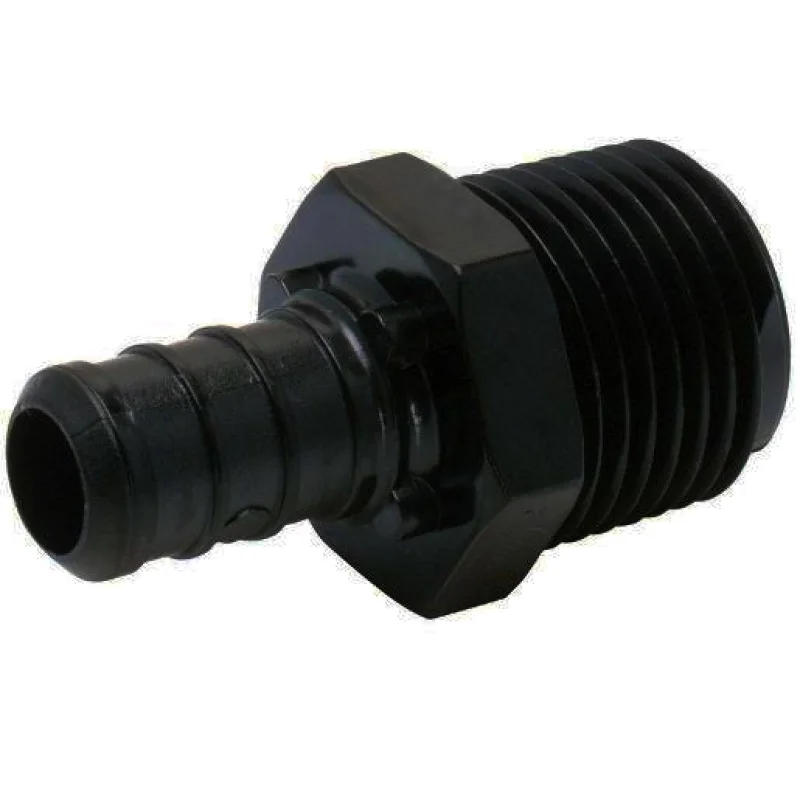1/2" x 3/4" Poly-Alloy PEX x MIPS Adapter (30817)