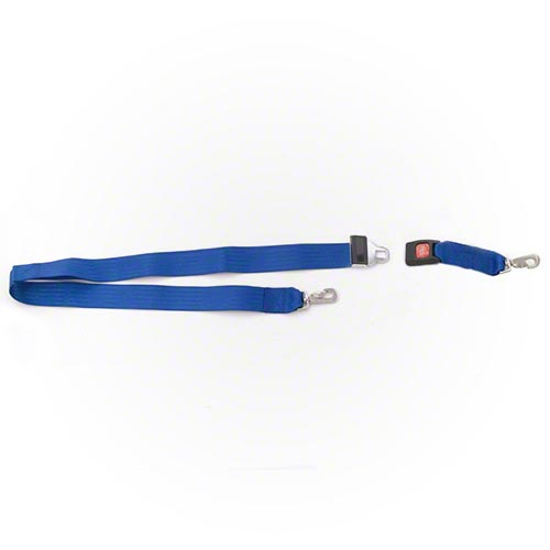 Kemp USA 2 Piece Spine Board Strap w/ Metal Buckle 10-304-ROY