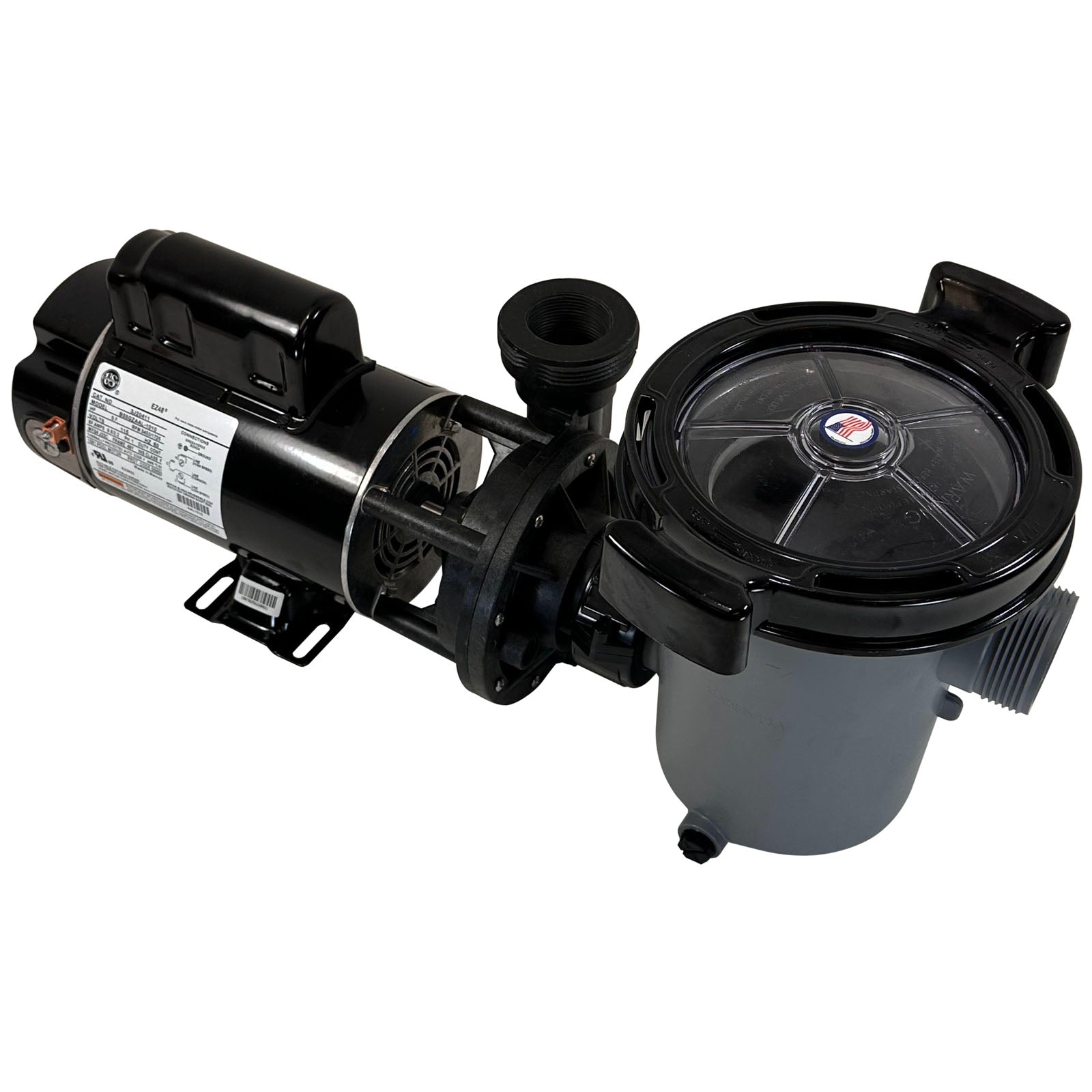 Pump, WW Hi-Flo II, 1.5SPL, 2-Spd, 115v, 6"Trp, ft Nema, Vert