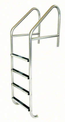 S.R. Smith 35" Standard Crossbrace Plus SS 4 Step Ladder .065" Wall - 10139