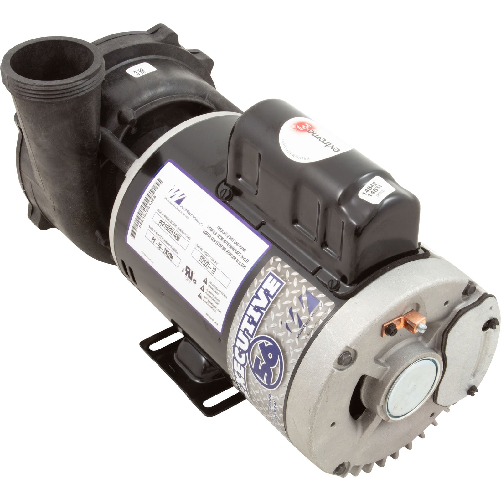Pump, WW Exec, 3.0hp, 230v, 2-Speed, 56fr, 2", OEM