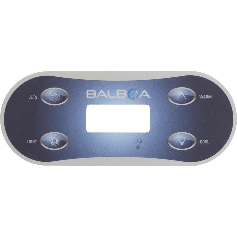11947 BalboaTopside Overlay, VL406U, 4-Button