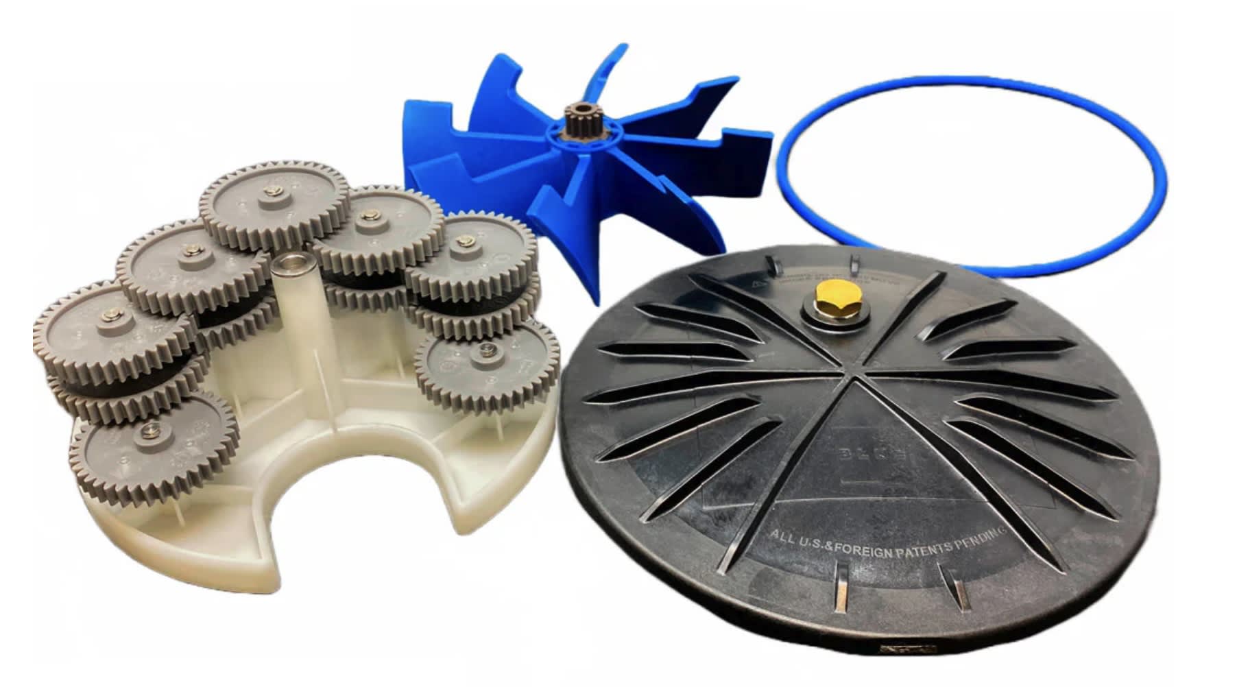 Blue Square Manufacturing Q360+ Infloor Valve Overhaul Kit