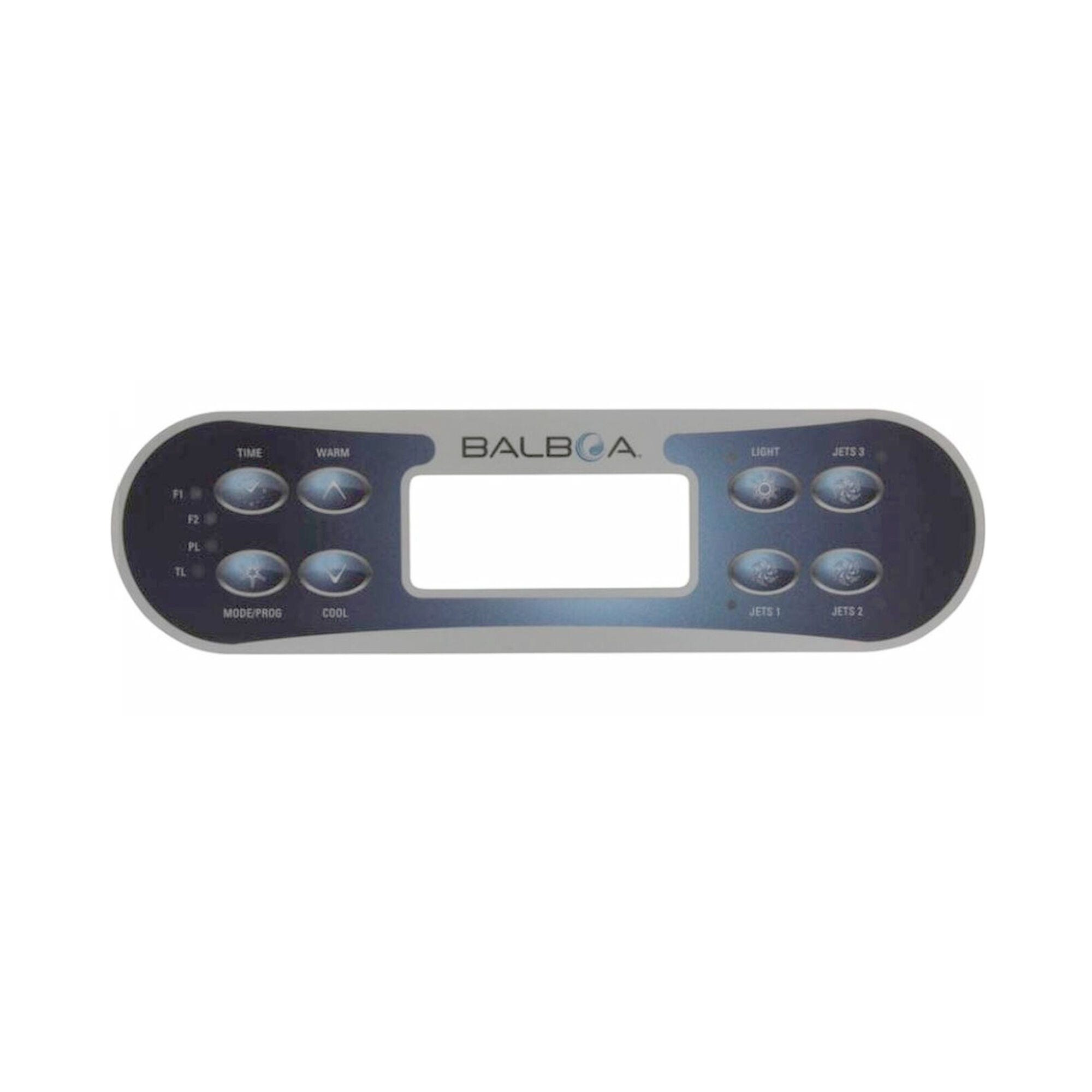 8 Button Balboa ML700 Keypad Overlay 11476