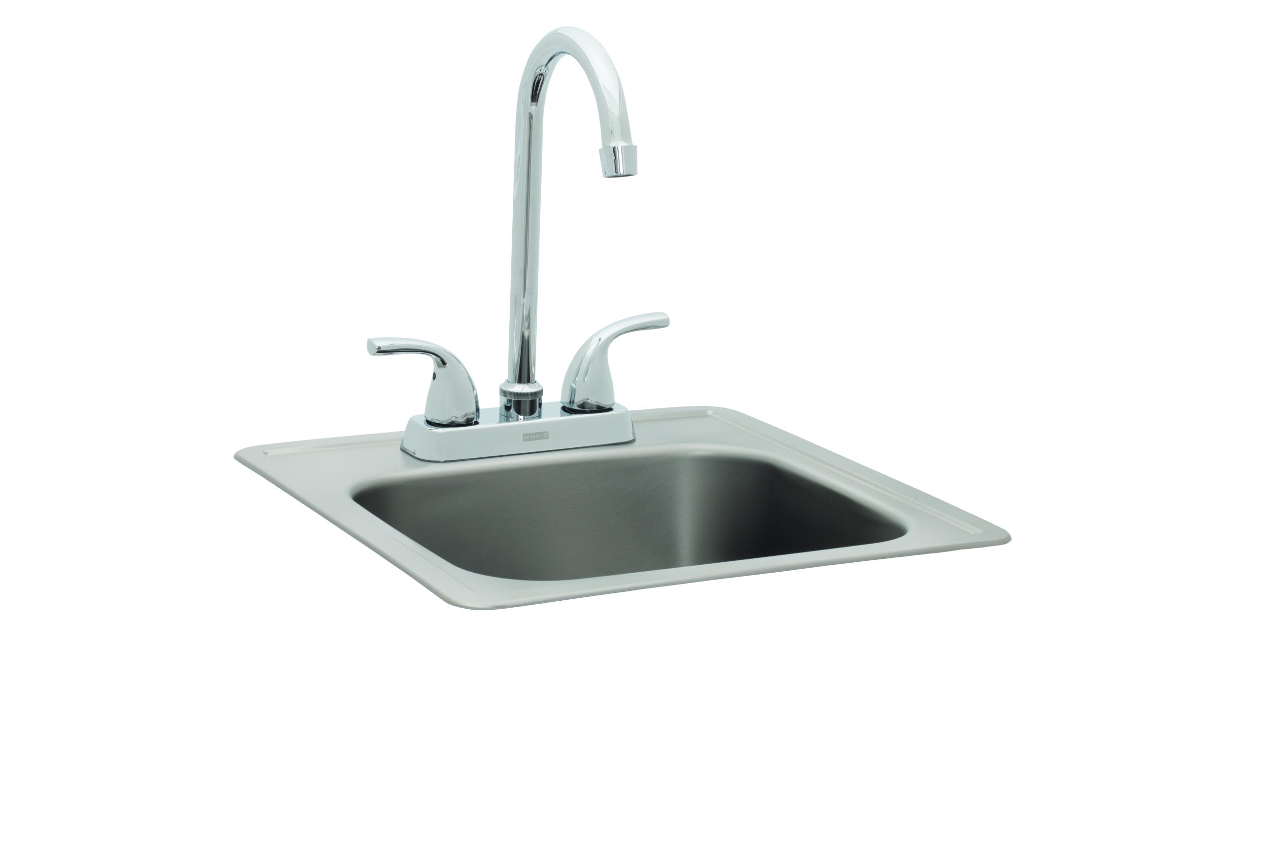 Bull 15" Stainless Steel Sink with Faucet