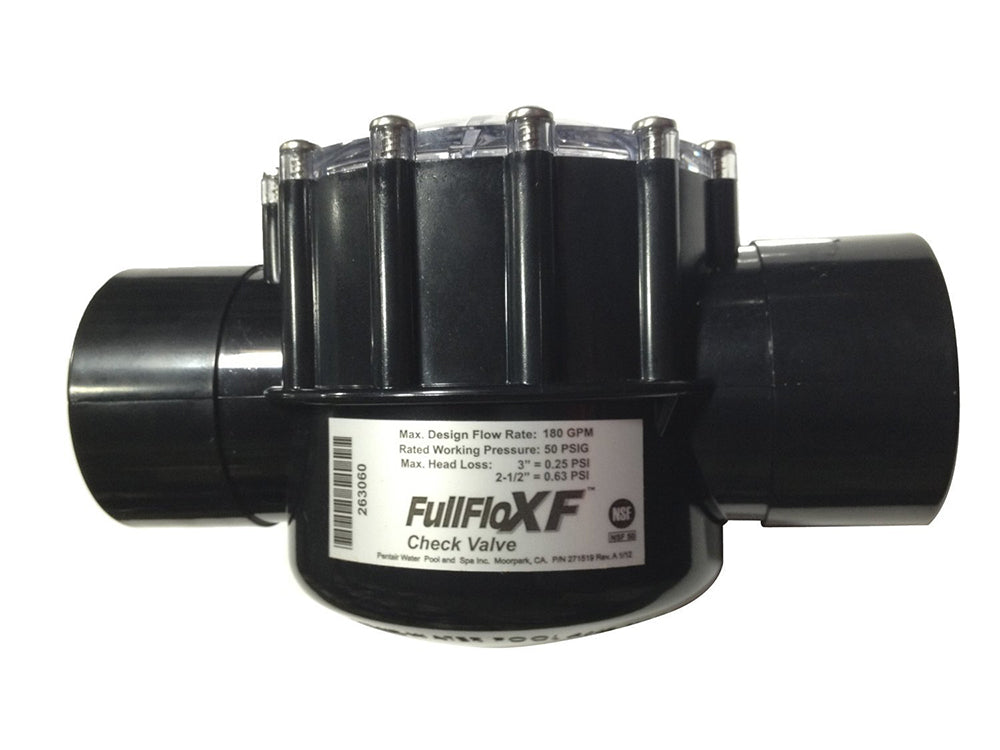 FullFloXF 2-Way Check Valve - 2-1/2 x 3 Inch O.D. - CPVC