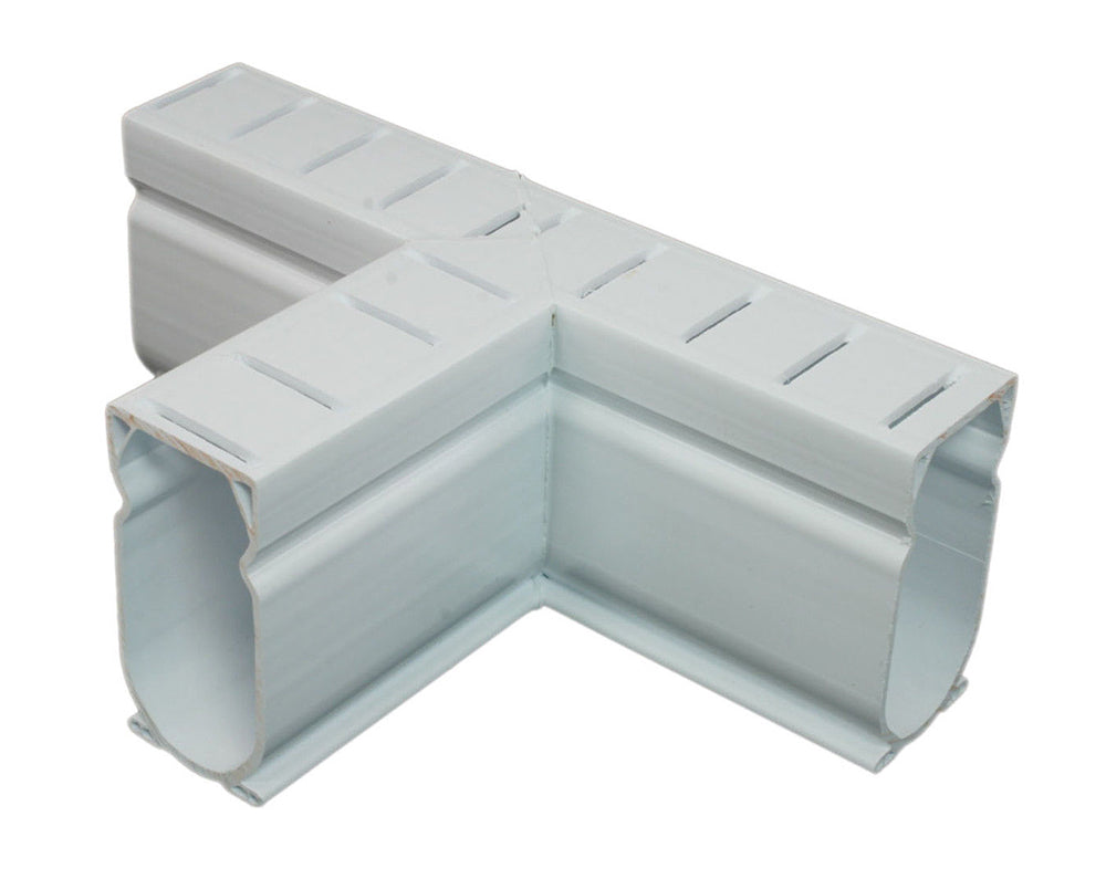 Deck Drain Tee Fitting 1.6 Inch Width - White