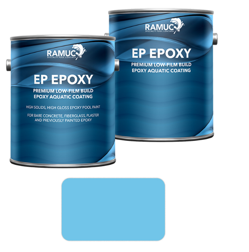 Ramuc Dawn Blue Type EP Epoxy Swimming Pool Paint - 1 Gallon| 908132801