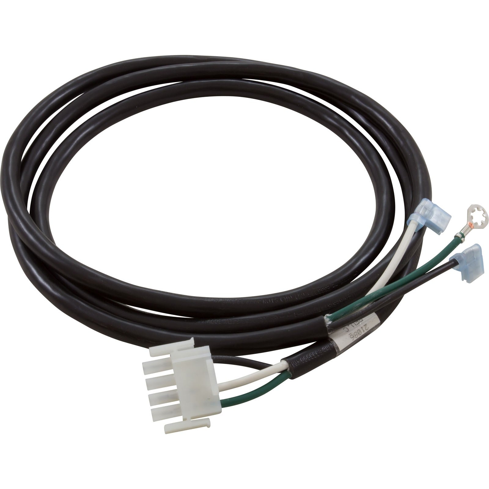 Cord, BWG, 14/3 x 60", White, Amp-4, Male,(G, B, W) : 21086