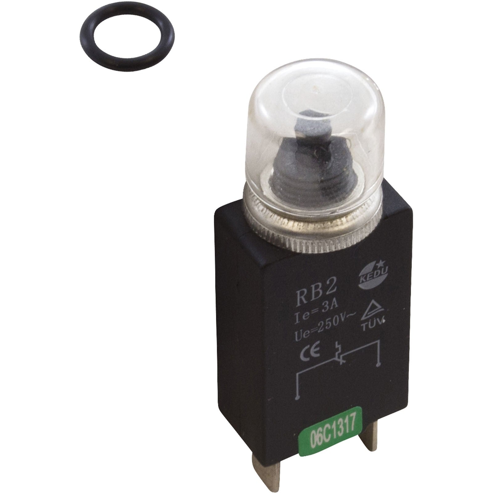 Power Supply Circuit Breaker, Hayward SharkVAC/XL/TS, 3A : RCX31013A