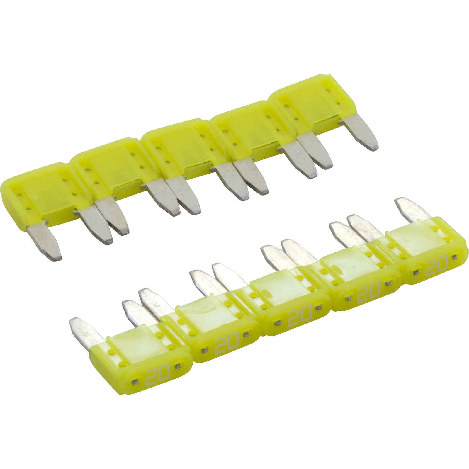 Fuse Kit, Hayward Aqua-Rite/Trol/Logic, 20AMP, Yellow, 10pk : GLX-F20A-10PK