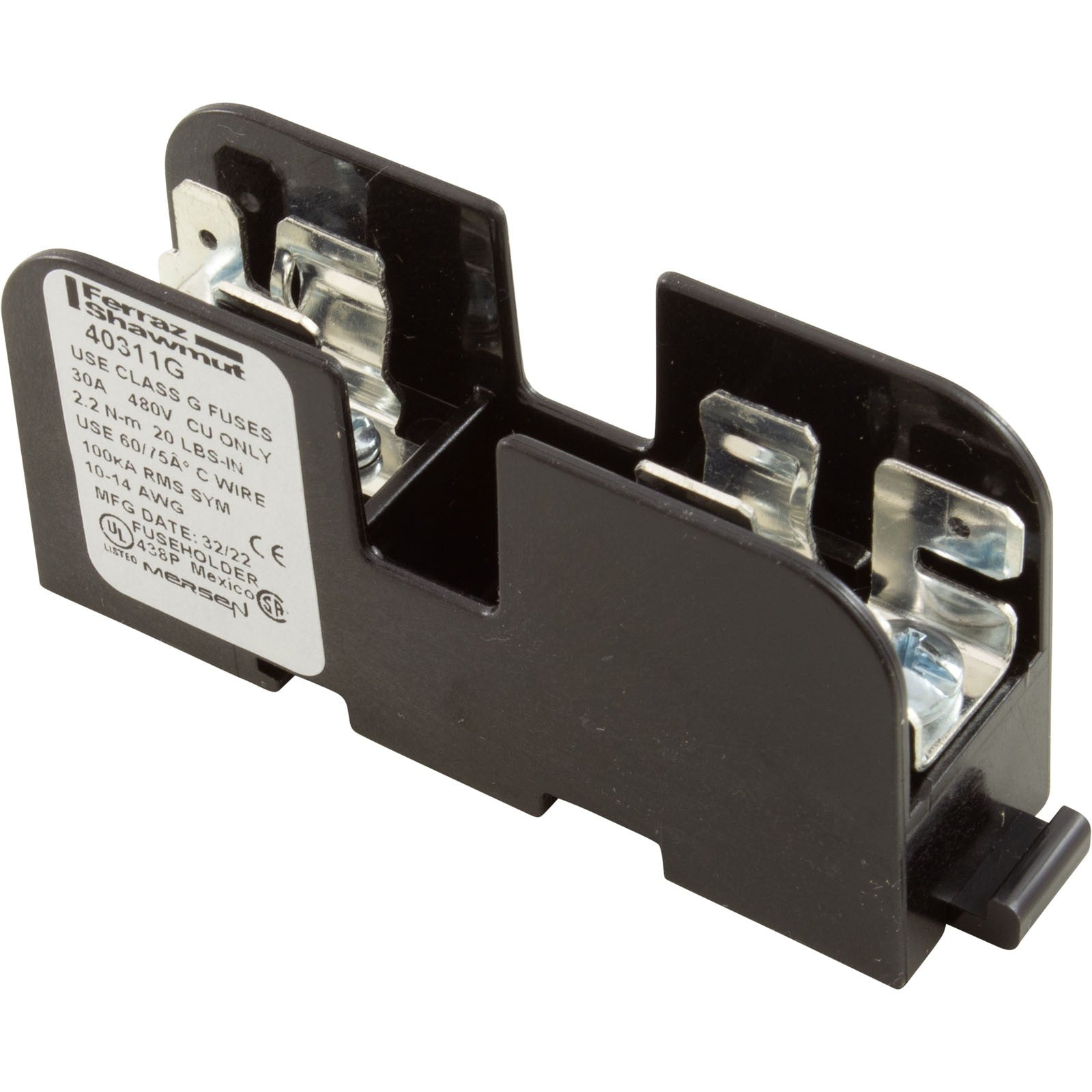 Fuse Block, Buss SC Series, 30A, Box Mount : 40311G