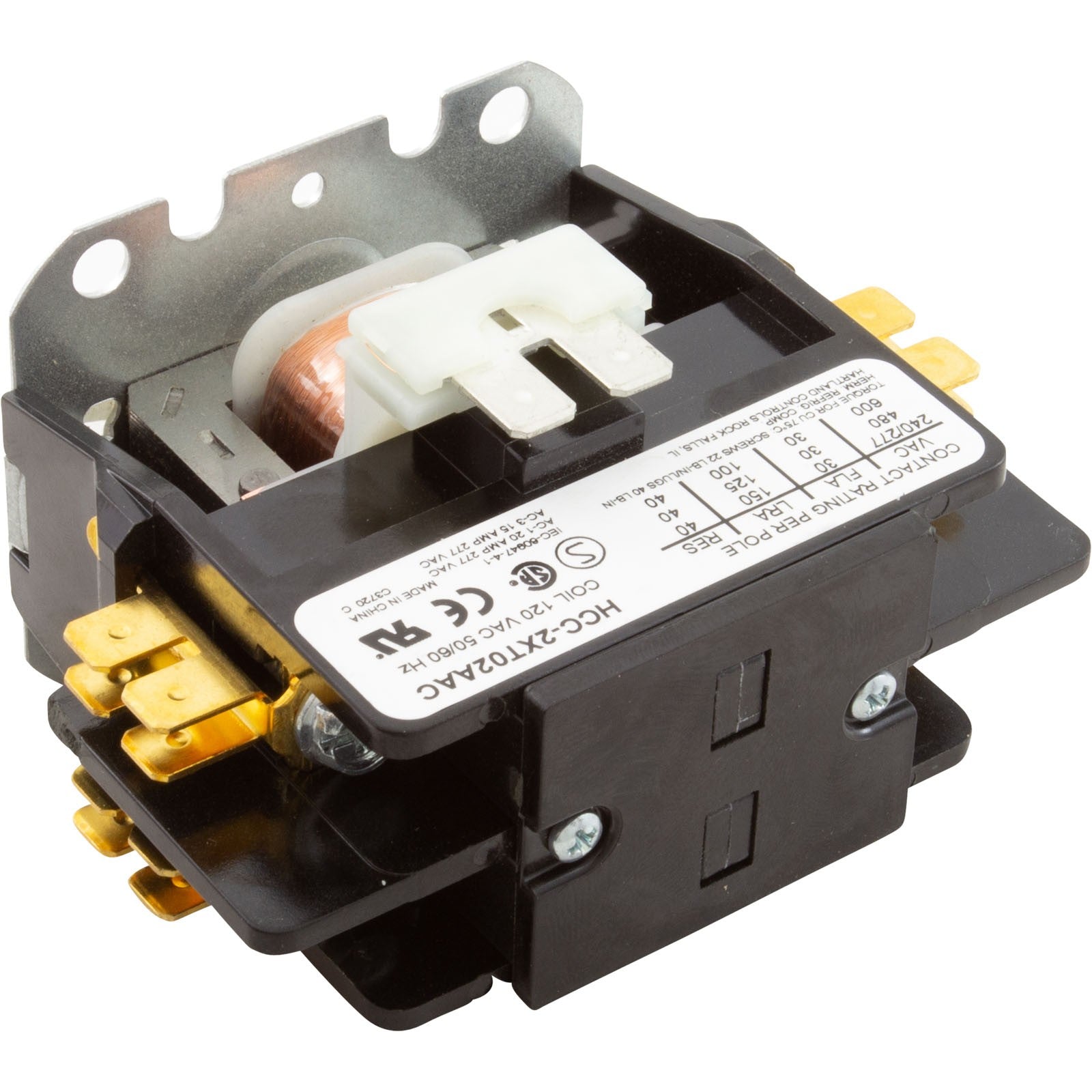 Contactor, DP, 30A FLA, 115v :