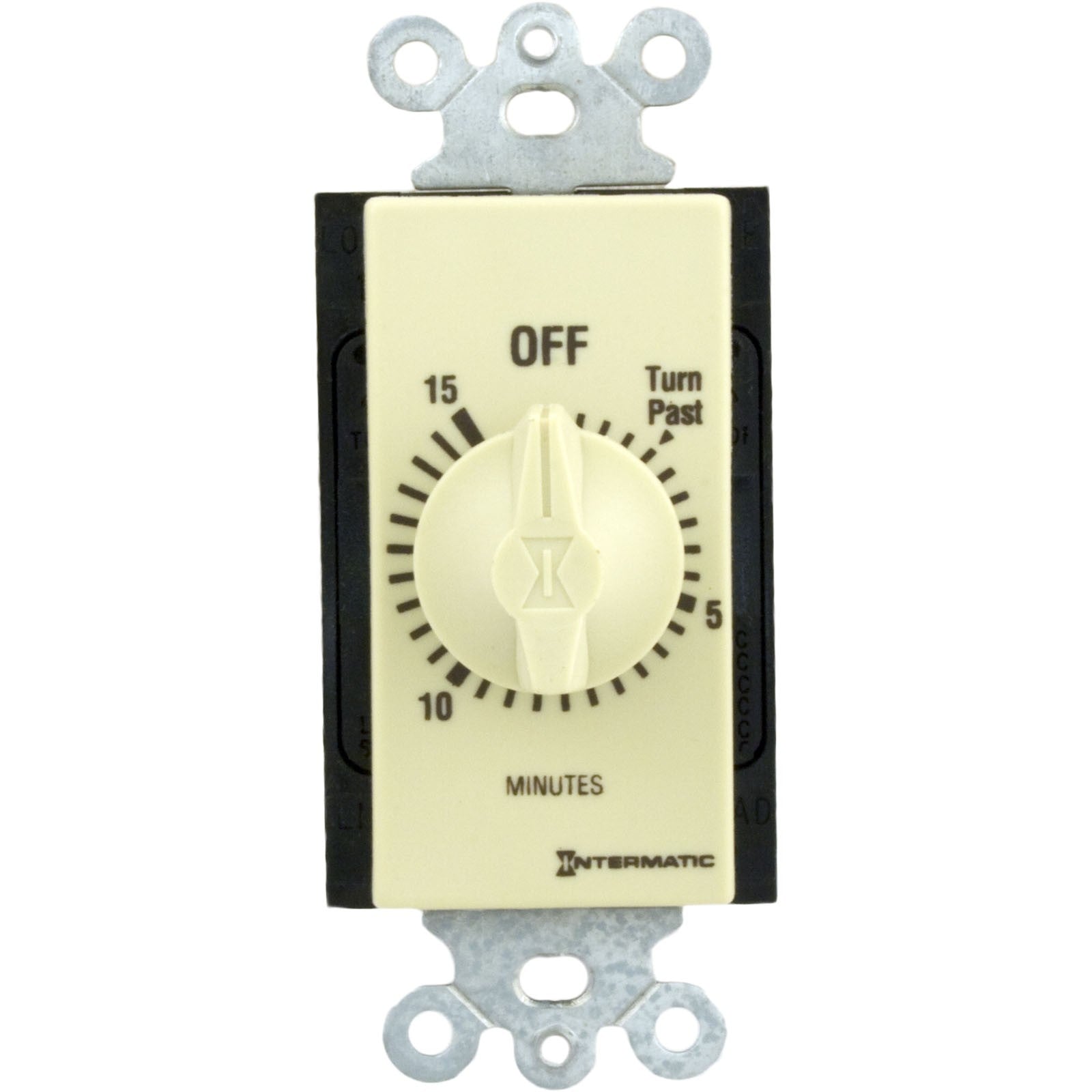 Timer, Intermatic, DPST, Wound, 15min, 20A : FD415M