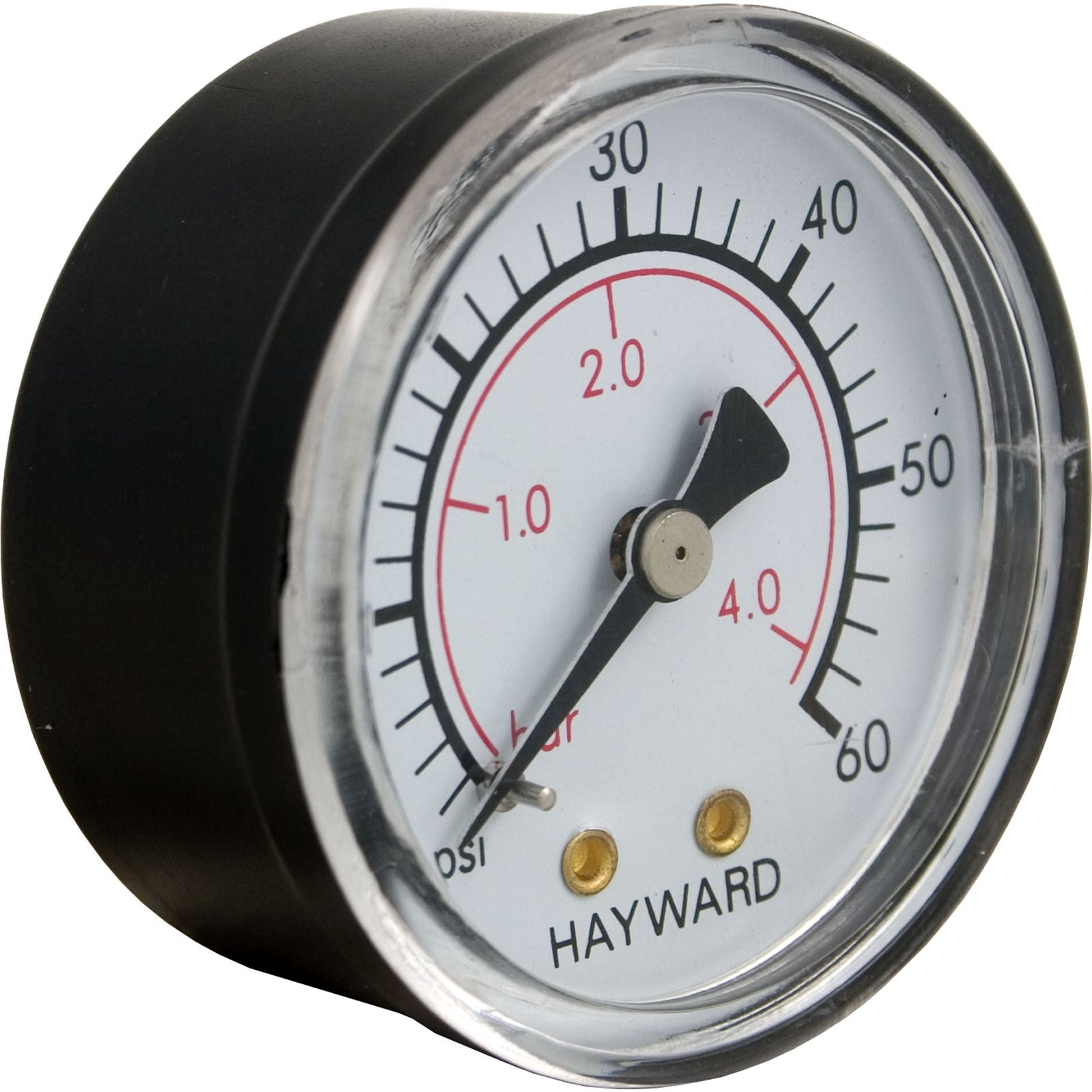 Pressure Gauge, Hayward, 1/4"mpt, 0-60psi, Back Mount : ECX27091