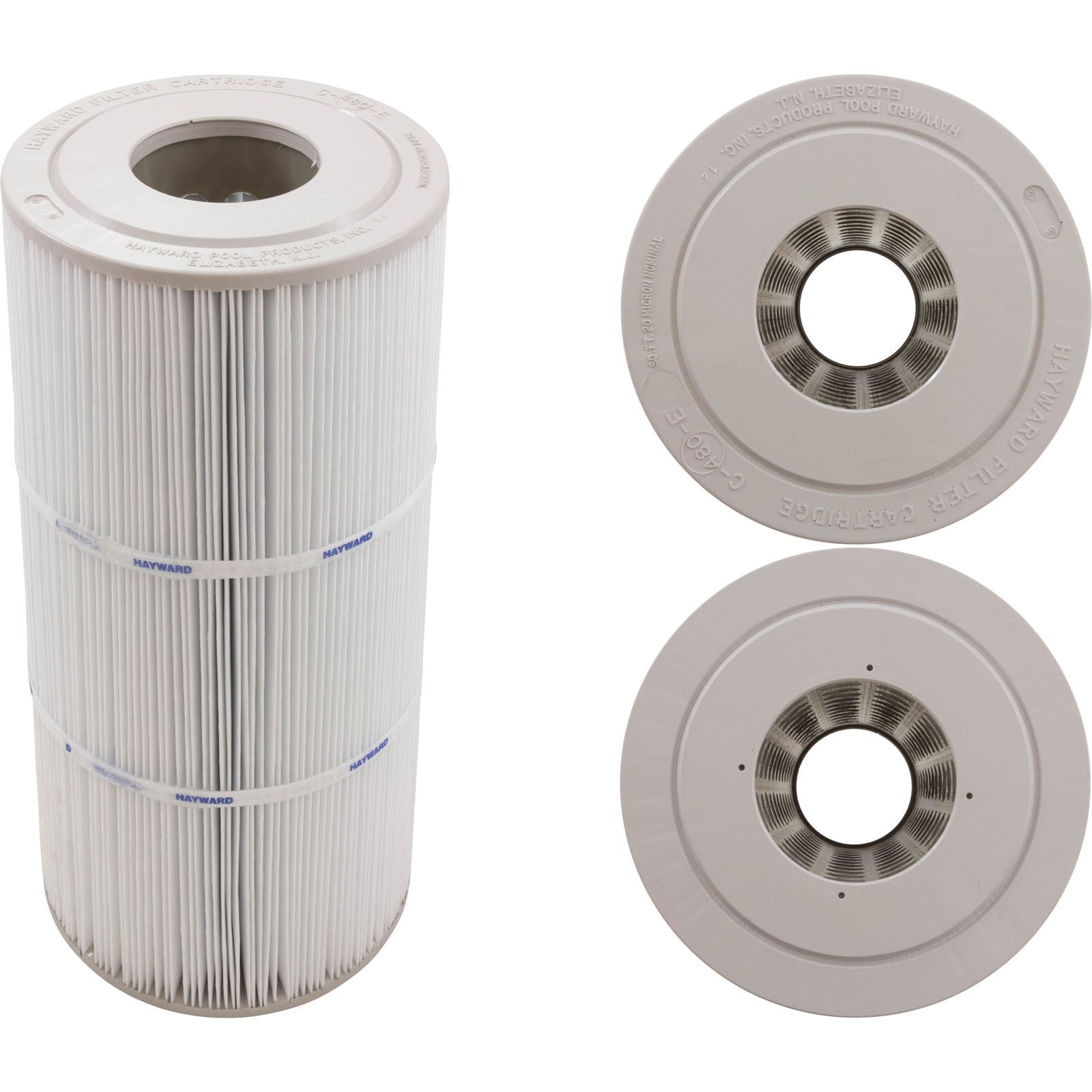 Cartridge, Hayward C2020/C2025, 7"OD, 14-1/8"L, OEM : CX480XRE