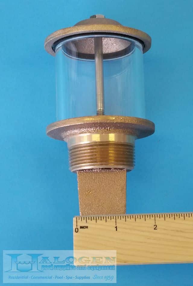 1-1/2 Inch (in) M.I.P. Sight Glass