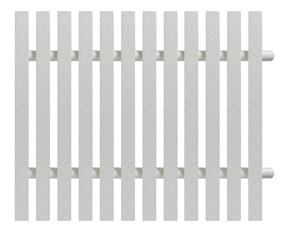 SuperGrip Perpendicular Grating 6 Inch - White - Must Order in 10 Foot Increments