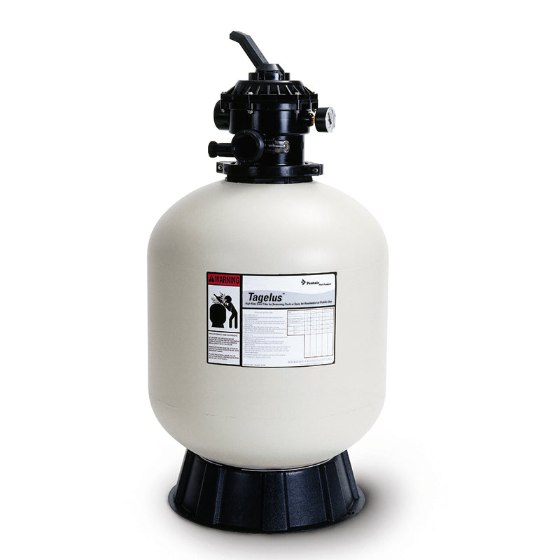 Pentair Tagelus Fiberglass Sand Pool Filter | 6 Way Valve TA|60D EC-145241