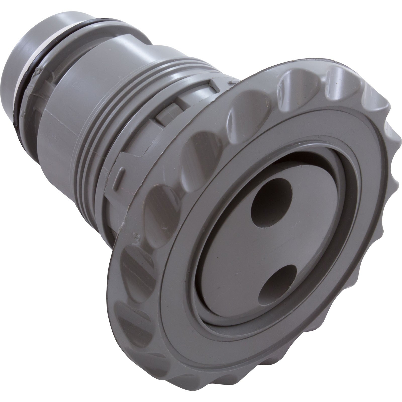 Jet Intl, WW Poly Jet, 3-3/8"fd, Pulsator, Dlx Scal, Gry : 210-6077