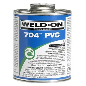 Weld-On 704 1 Pint PVC Cement Clear