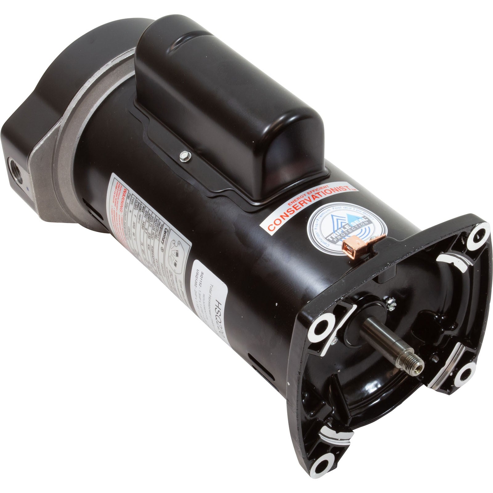 Motor, Century Cent PRO, 2.2hp, 230v, 1-Spd, SQFL, 48Yfr, Thd : HSQ220