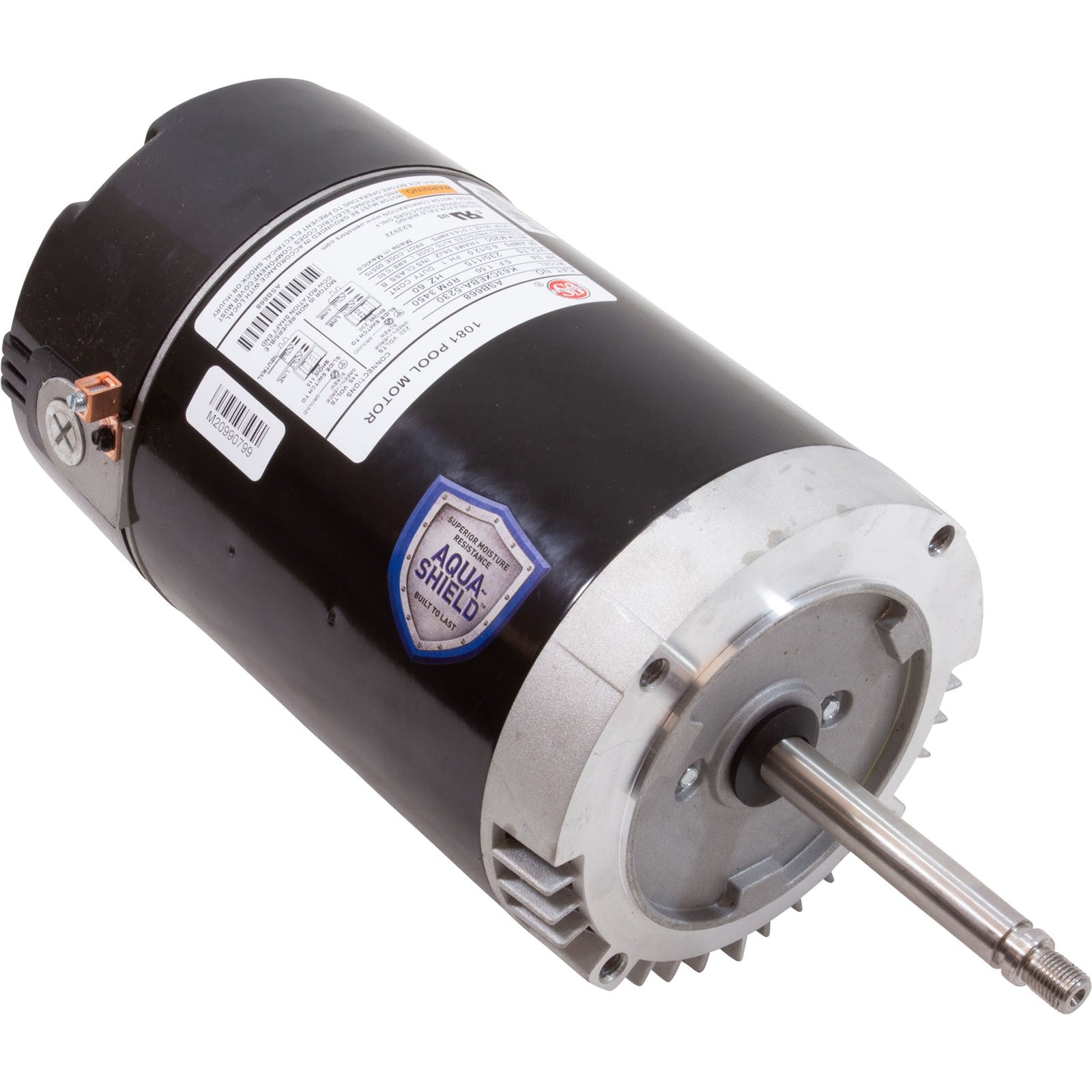 Motor, US Motor, 0.75hp, 115/230v, 56JFr, Letro Replacement : ASB668