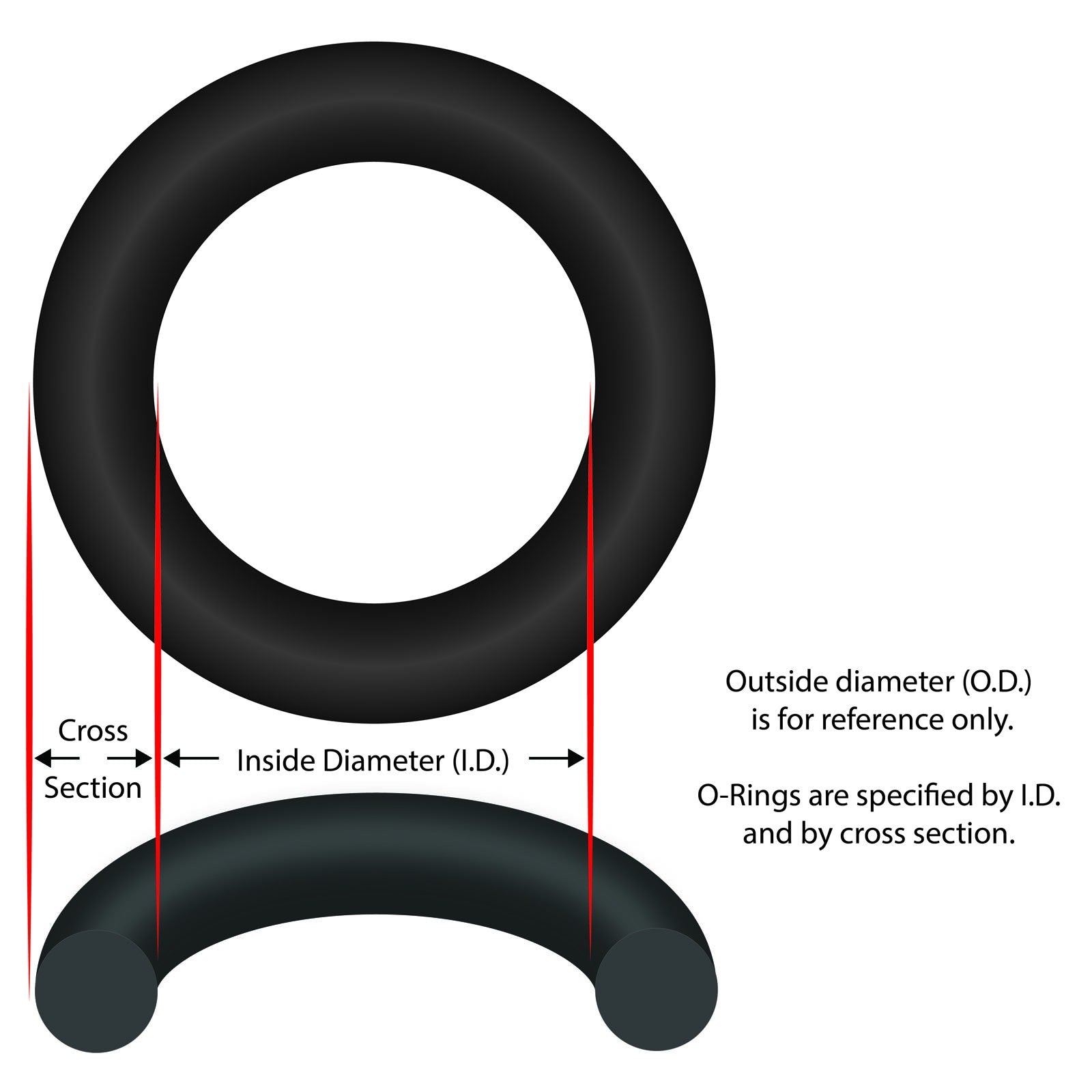 O-Ring, Hayward Xstream, Tank Body : CCX1000G