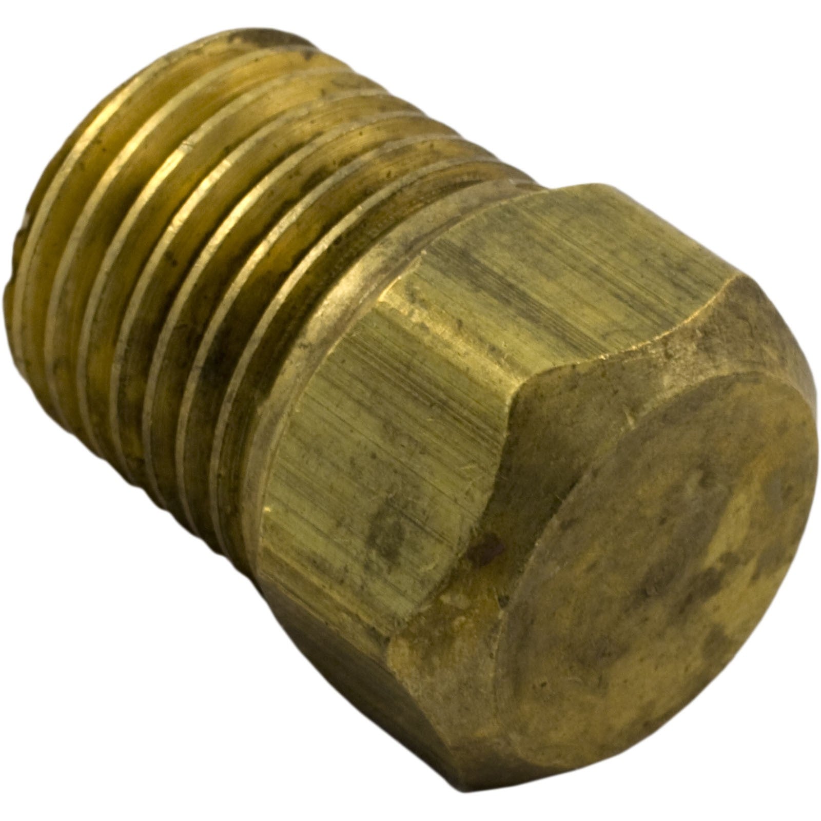Brass Plug, Zodiac Jandy Laars EPC/ESC/ESG/EPH/Lite, 1/4"mpt : P0026800+