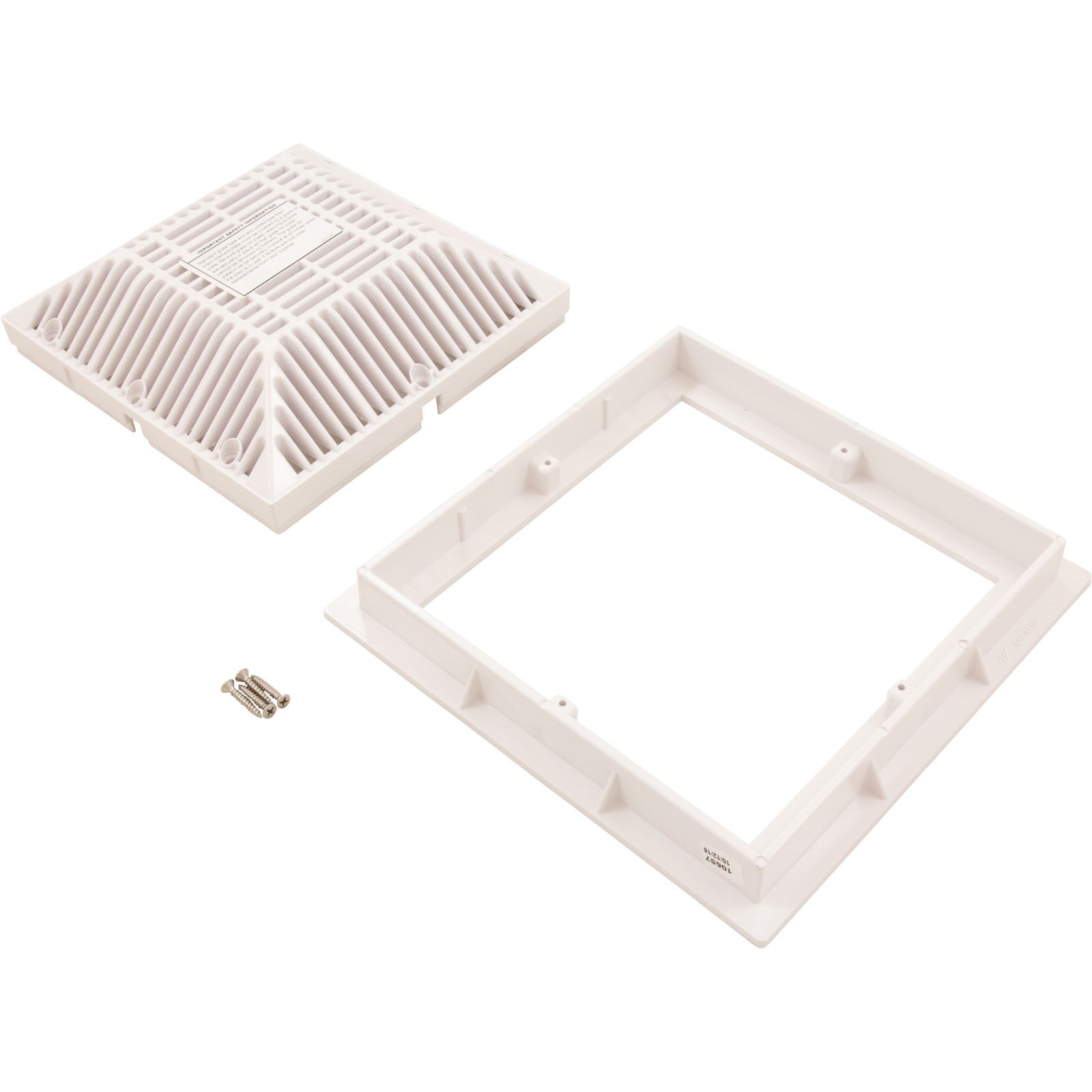 POOL FRAME & GRATE 9"x 9"( 2011 ) : 640-4790 V