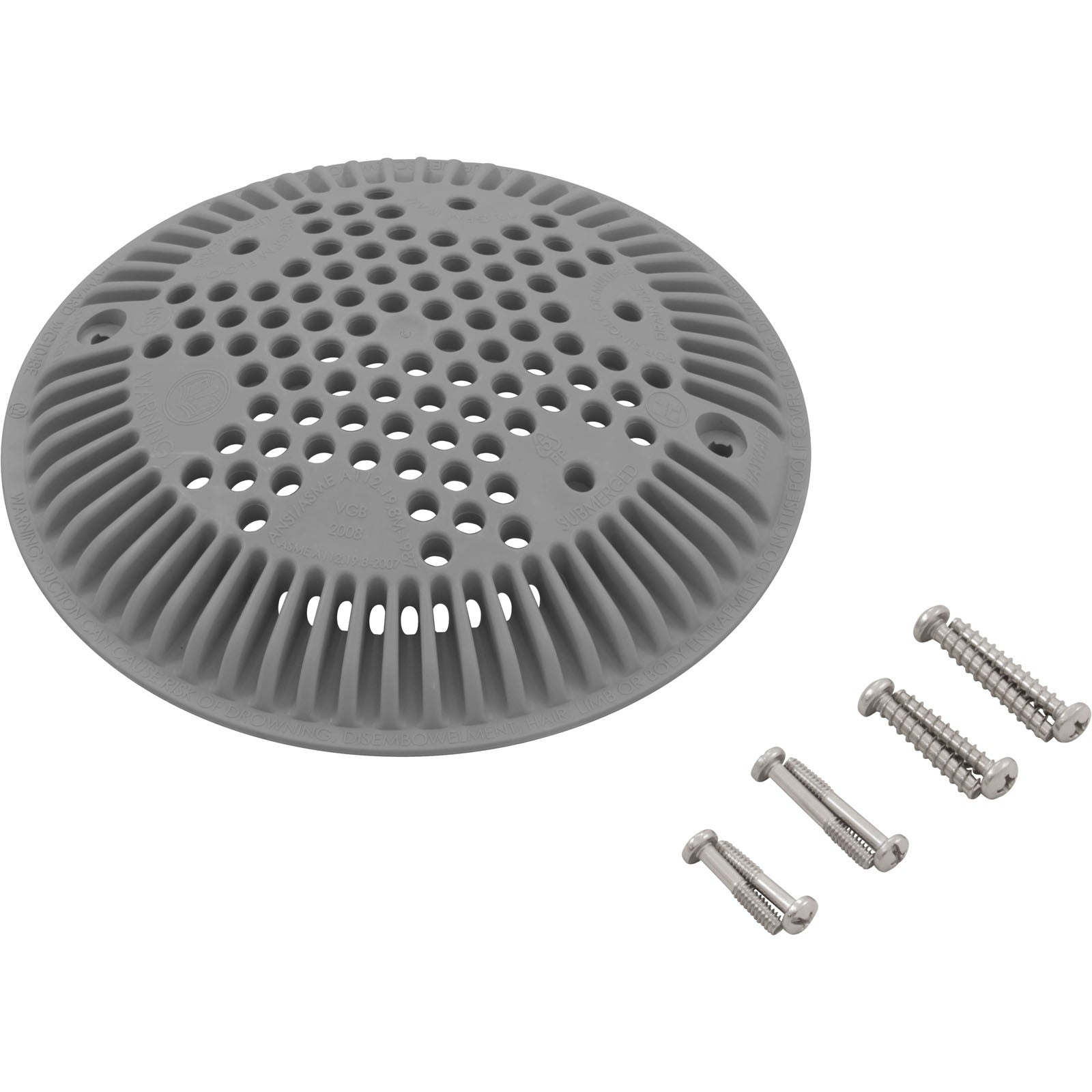 Cover-Suction Outlet-Dark Gray : WGX1048EDGR