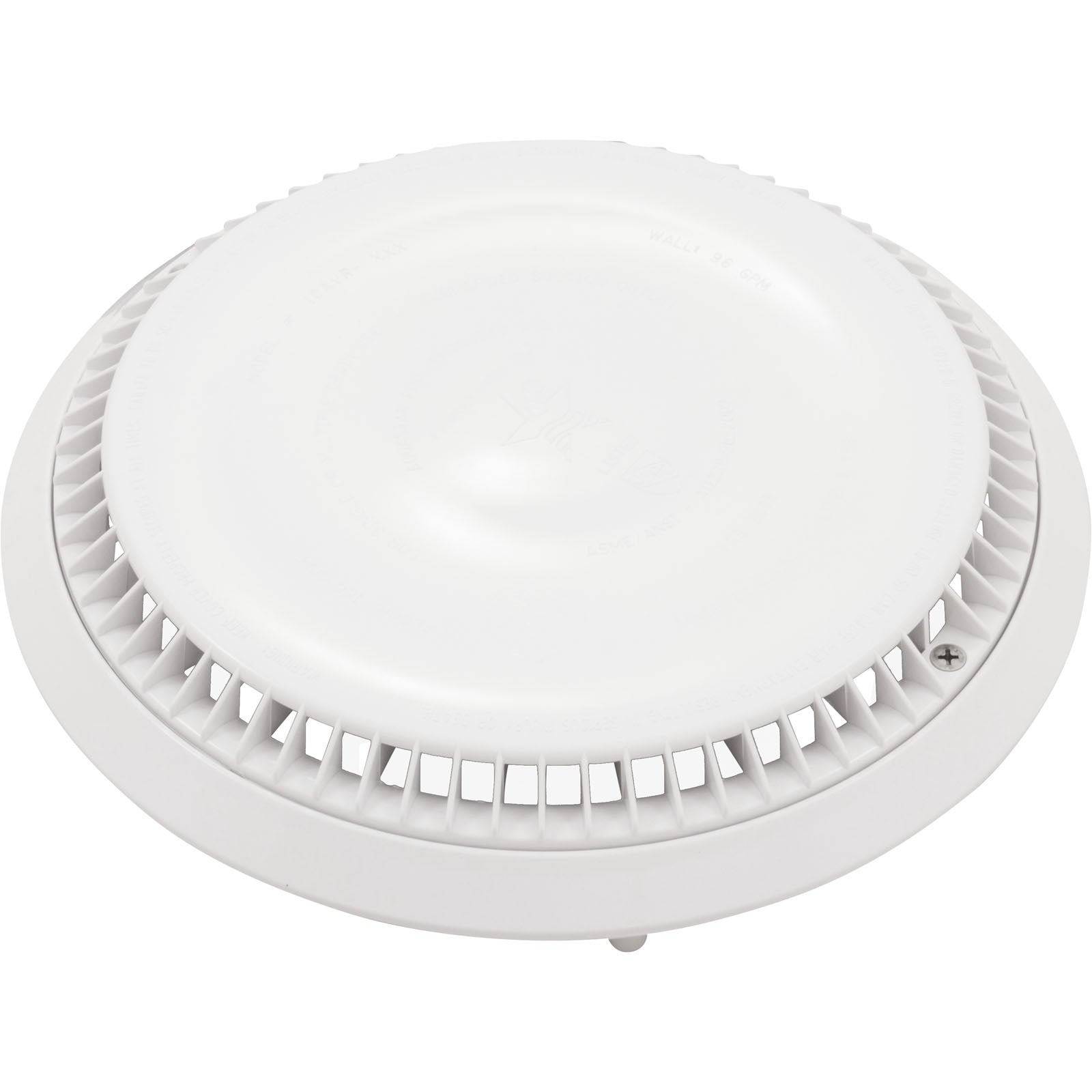 Cover, Aquastar, 10" Round, White, w/ Frame : 10AVR101