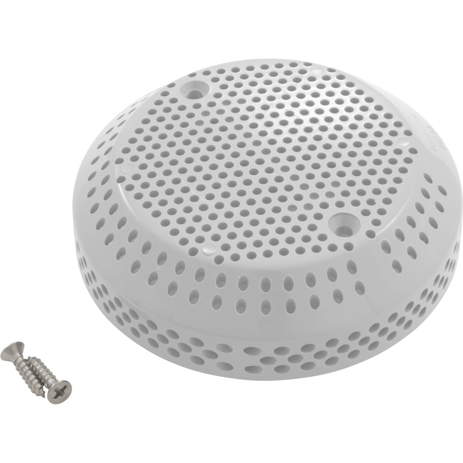 Suction Cover, BWG, 3-3/4", 100gpm, White, Bath Only : 30133-WH