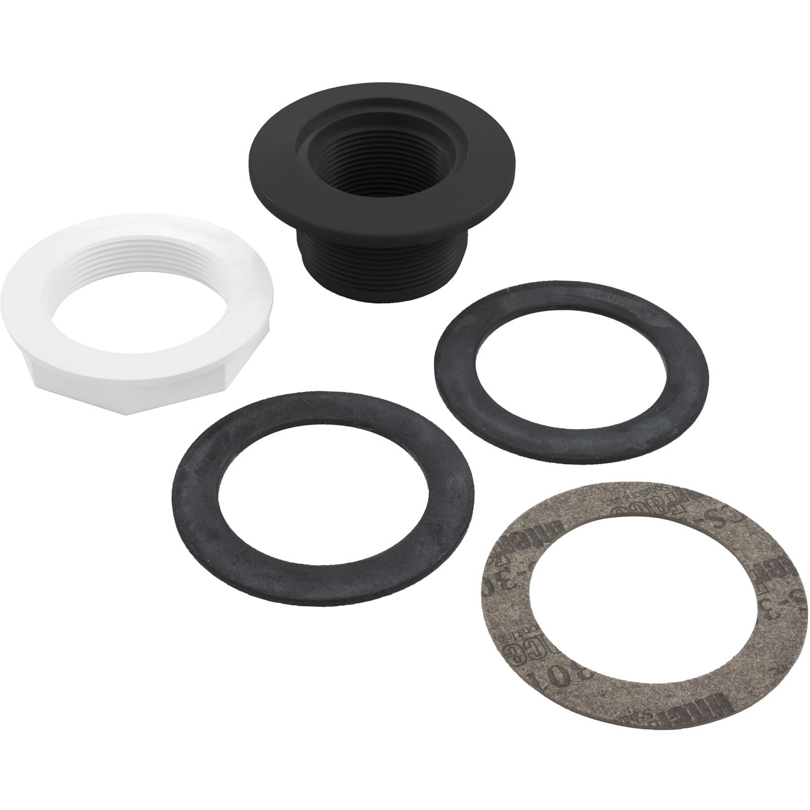 Locknut Fitting (Black) : SP1023BLK