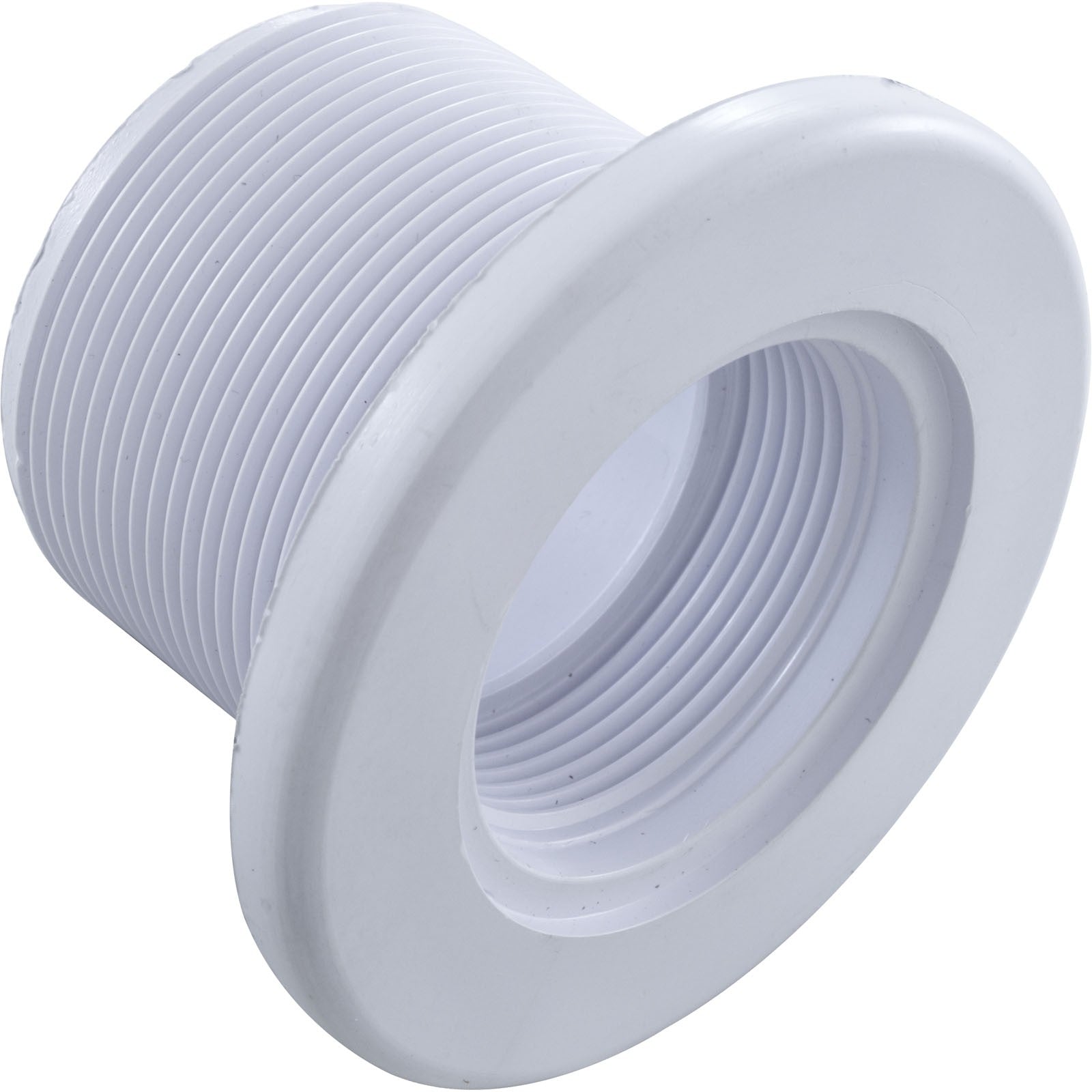 Wall Fitting, Gunite Std Body, 1-1/2"mpt x 1-1/2"s, White : 542402