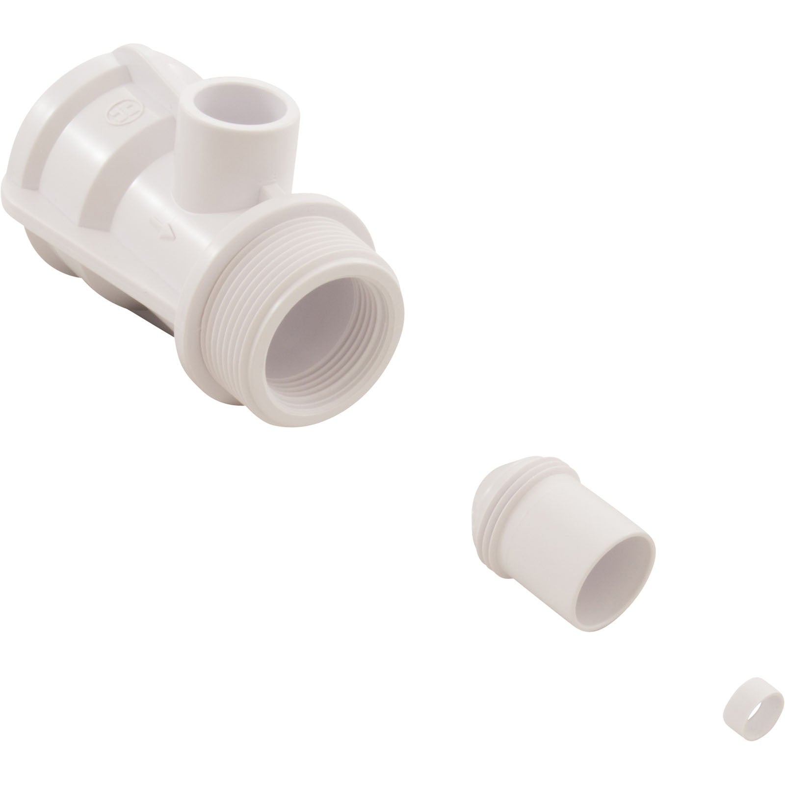 Wall Fitting, Hayward JetAir, 1-1/2"fpt x 1-1/2"mpt : SP1430