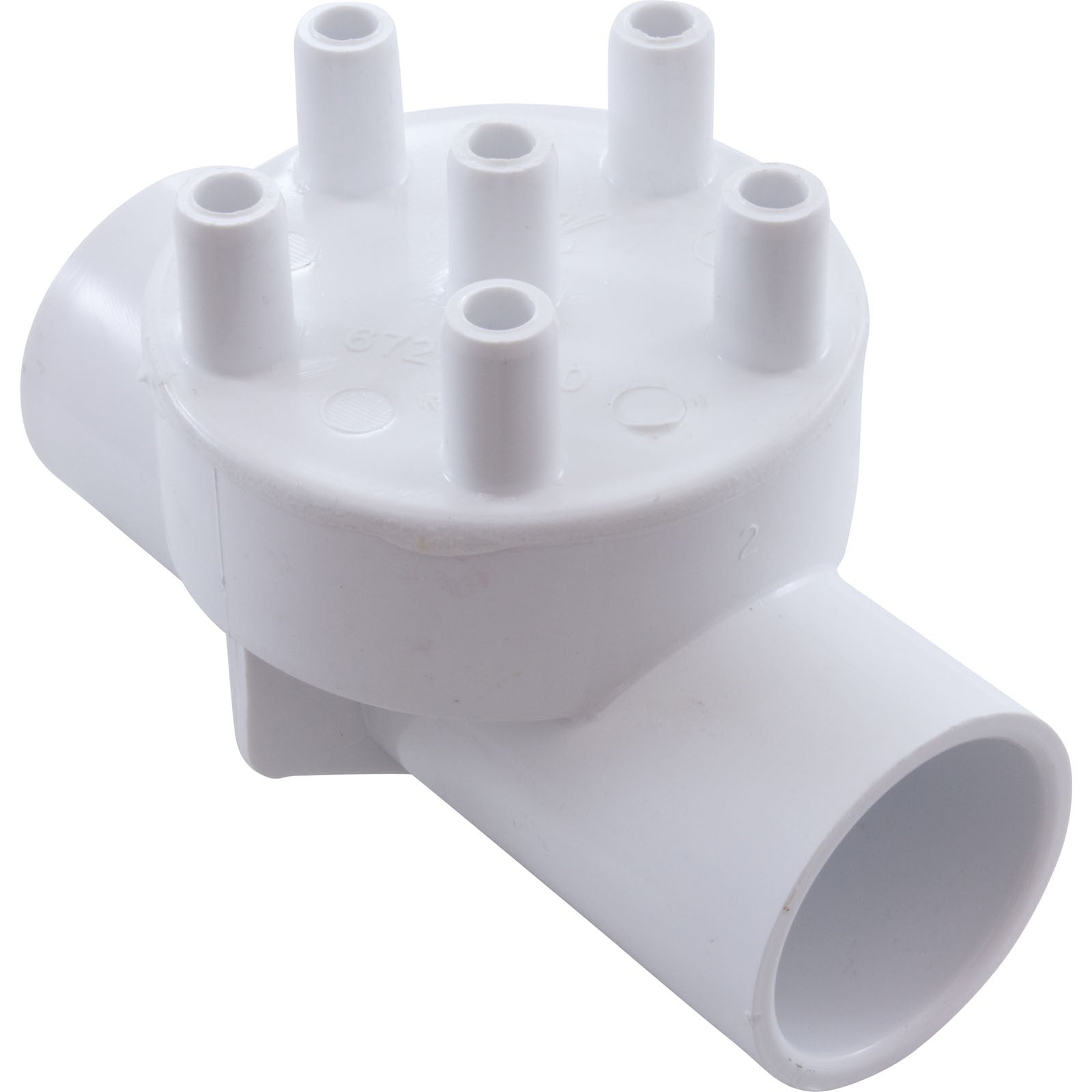 Manifold, 3/8"sb, 6 Port, Pancake, 1"s x 1"s : 672-5060
