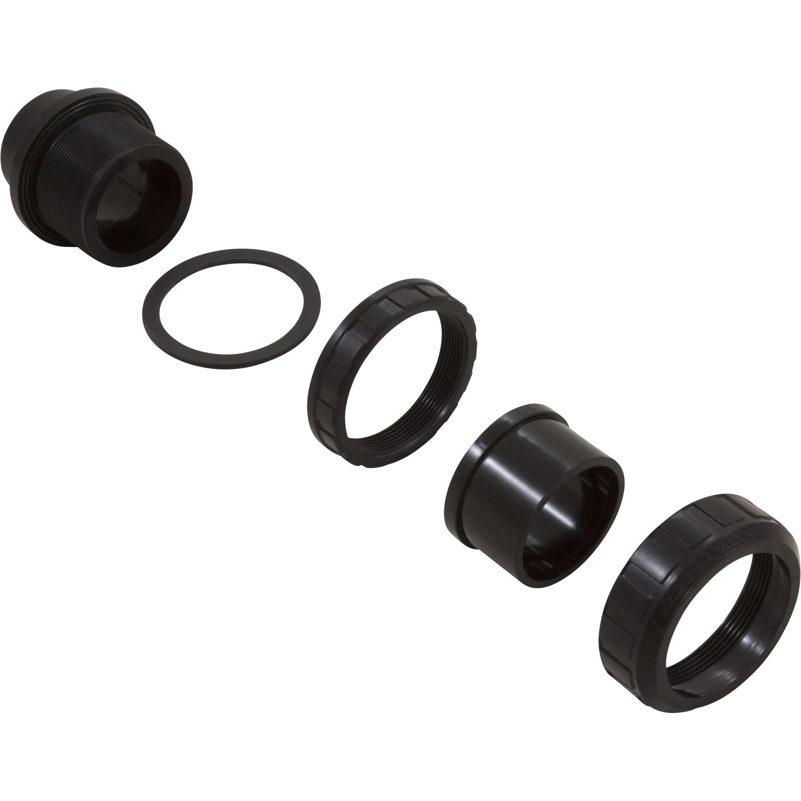 Bulkhead Assembly, Waterco Micron SM, 2" : WCW04006BLK