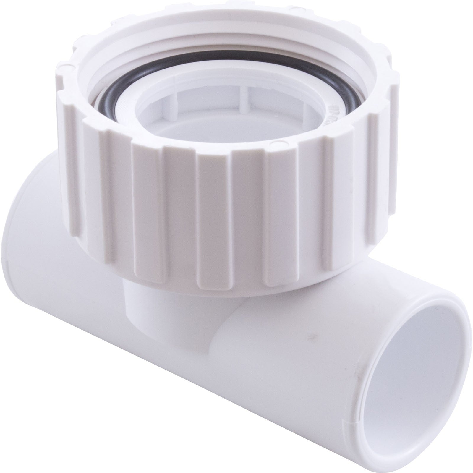 Union Tee, 1-1/2" Female Buttress Thread x 1" Slip x 1" Slip : 400-4200