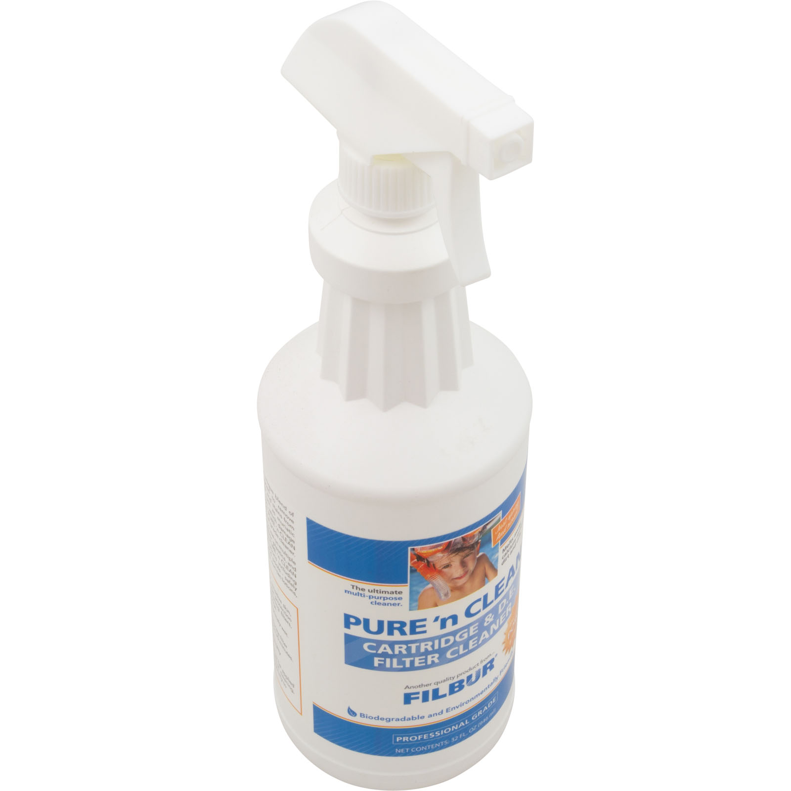Cartridge and Grid Cleaner, Filbur, Pure and Clean, 32oz. | FC-6350