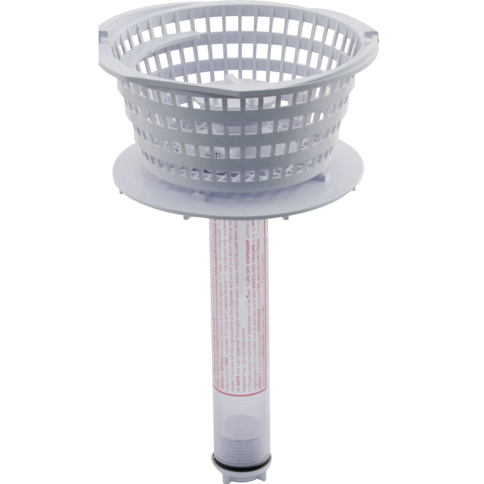 Basket, Rainbow/Pentair DDFM/DFML, with Feeder, OEM, White | R172662